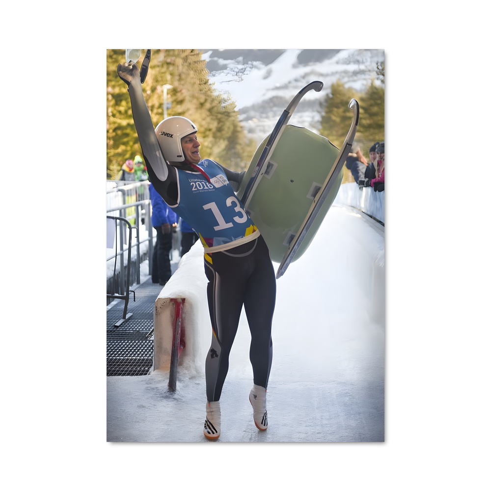 Poster Surf & Slide